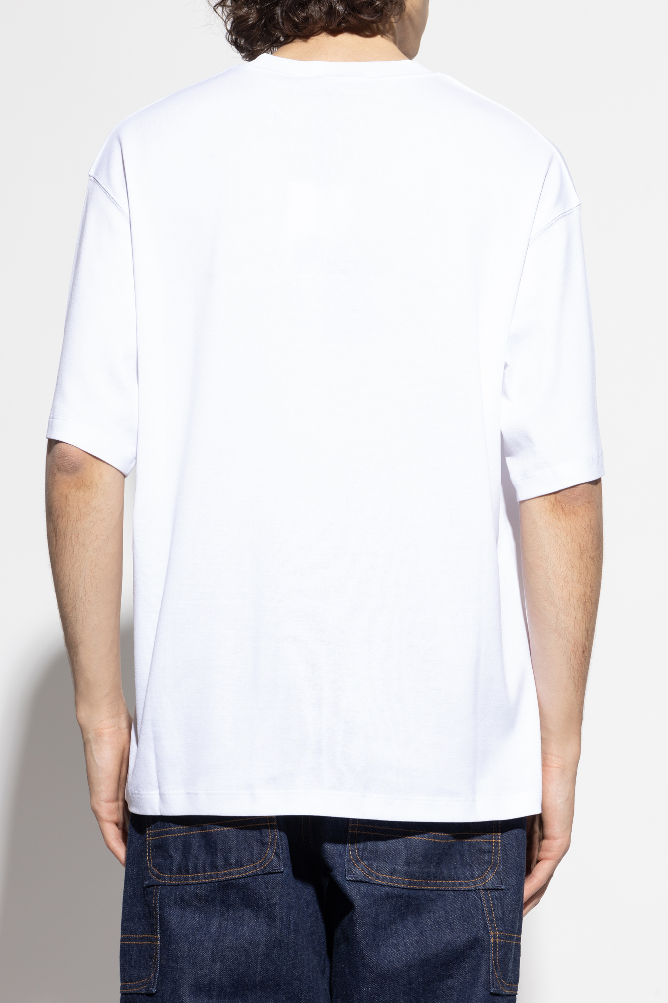 White T-shirt with logo patch Jacquemus - Vitkac AS